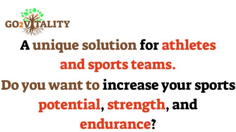 A unique solution for athletes and sports teams