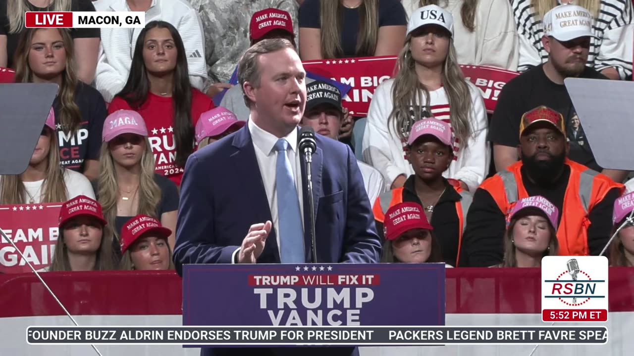 FULL SPEECH: Brian Jack Delivers Remarks in Macon, GA