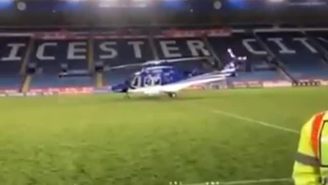 Video registró momento en que se estrelló el helicóptero del presidente del Leicester