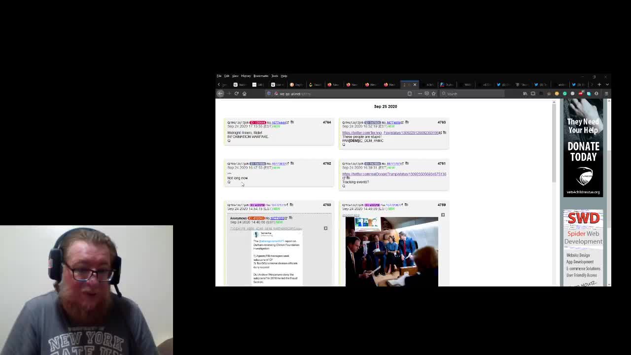 Midnight Riders, Ride! Q Posts 4755 to 4764