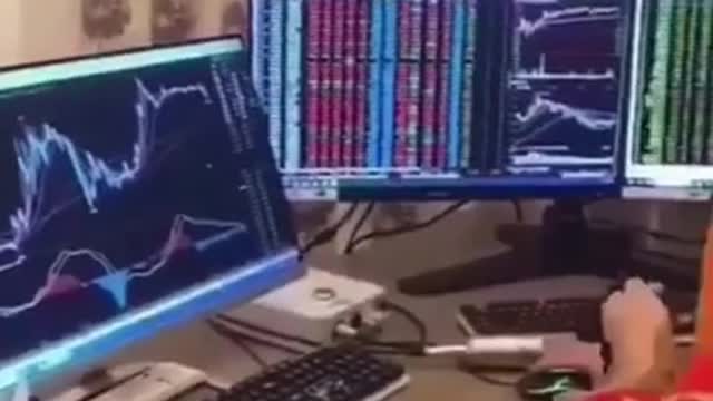 Monk praying the stock market 🤣😂