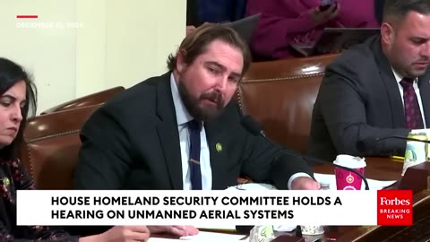 Eli Crane Presses FBI Official About Mysterious Drones Flying Over New Jersey And New York