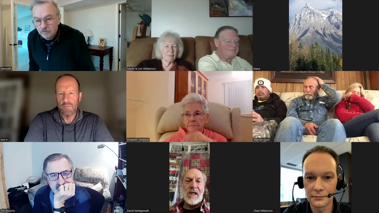 Zoom Prayer and Share Meeting Nov. 13/2024