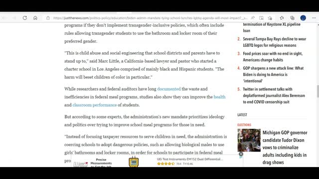 Biden holds school lunches hostage over letter people and transgender policies