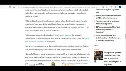 Biden holds school lunches hostage over letter people and transgender policies