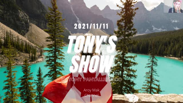 Tony Pantalleresco 2021/11/11 Tony's show