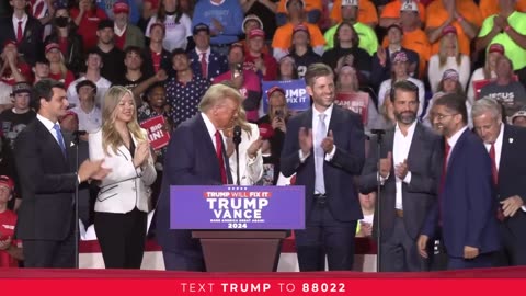 President Trump in Grand Rapids, MI