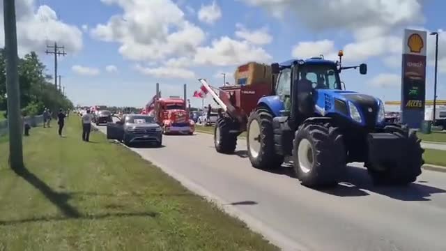 Canadian farmers throwing their support behind Dutch farmers