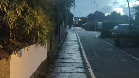 Bizarre terraces in Penzance