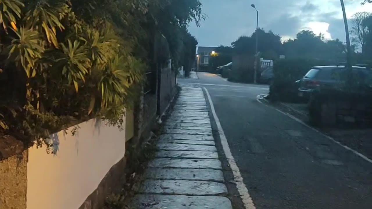 Bizarre terraces in Penzance