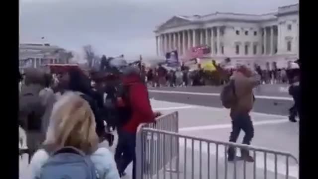 National Capitol building montaje cabal 2021 trump elections
