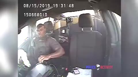 SUV Crashes Into Tulsa Police Car #dashcam