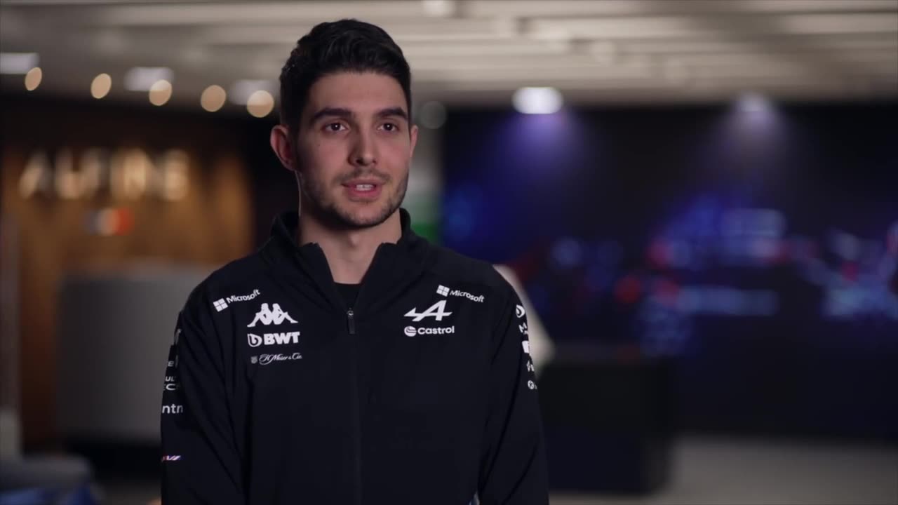 BWT Alpine F1 Team 2024 - Interview with Esteban Ocon