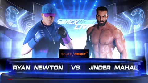 WWE 2K18 CAW Vs Jinder Mahal