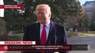 President Donald Trump announce's Sessions' replacement