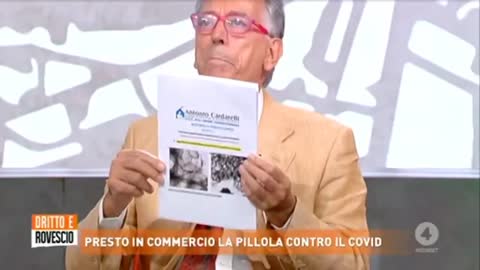 Il Dott. Trinca é riuscito a dire in TV che i vaccini Covid contengono grafene!