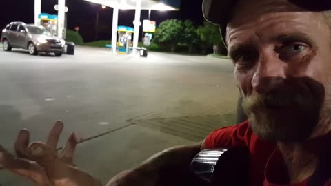 Homeless guy spits some truth.