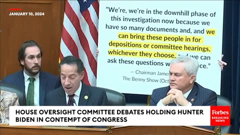 Jamie Raskin Shreds Republicans At Hunter BidenThen Marjorie Taylor Greene Interrupts With Inquiry