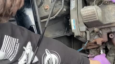 Toyota mr2 exhaust manifold removal part 8