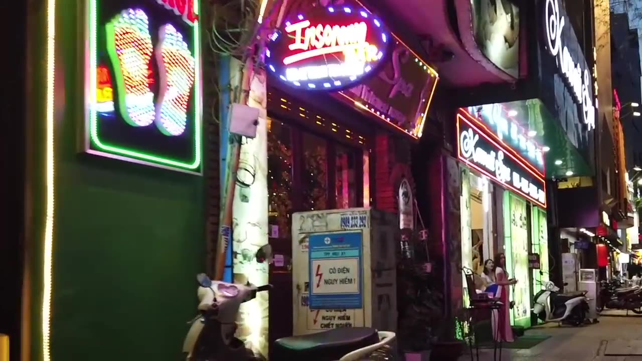 The Truth of Little Tokyo, Massage Street in Saigon(Hochiminh City), Vietnam