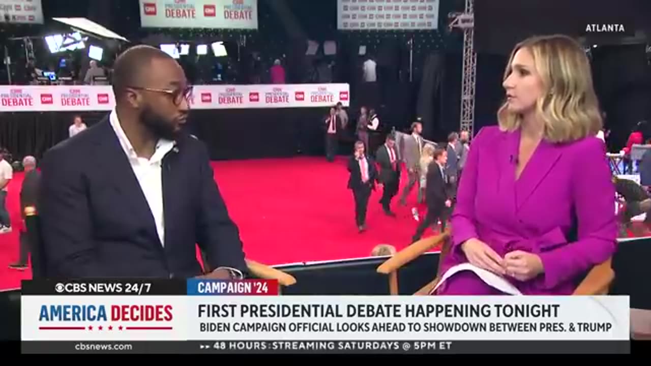 Biden campaign official looks ahead to debate CBS News