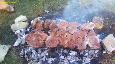 Gratar romanesc reteta traditionala - How to preparing romanian barbecue