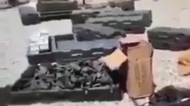 This is just one lot of weapons thanks to joe Biden