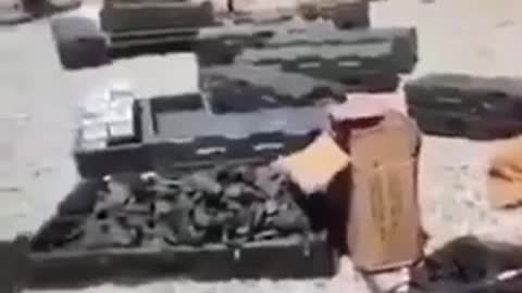 This is just one lot of weapons thanks to joe Biden