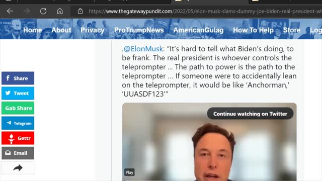 Elon Musk Tells IT like it is