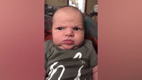 Funny Angry Babies Are So Cute | Try Not To Laugh