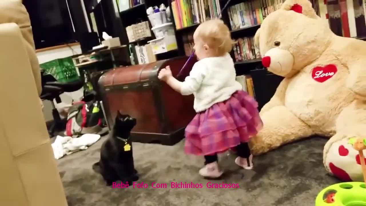kids and kittens have fun, see what they do!!!