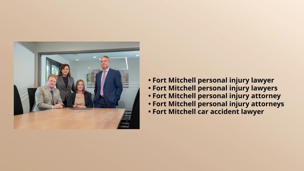 Fort Mitchell personal injury lawyer