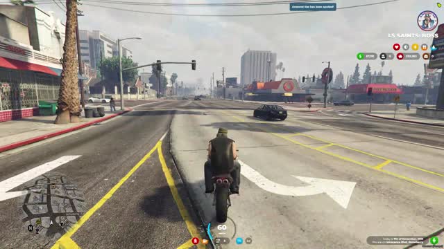 The police are so friendly, he gave me a ride - GTA 5 RP