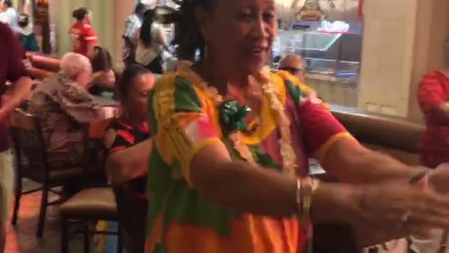 Auntie Kekela Miller and Auntie Geri Kuhia