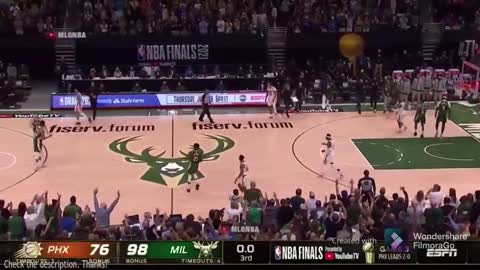 Suns at bucks highlights NBA