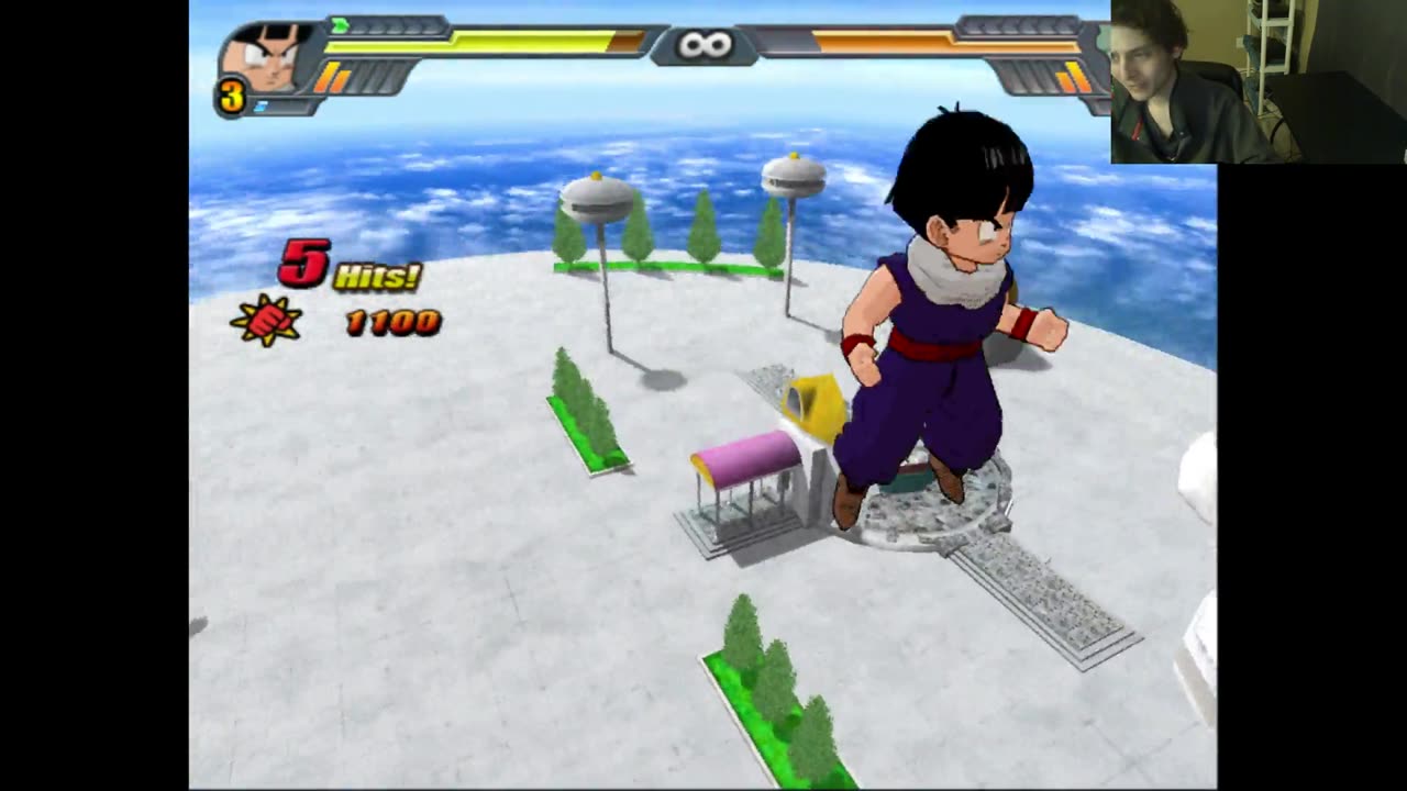 Gohan VS Garlic Jr. In A Dragon Ball Z Budokai Tenkaichi 3 Battle With Live Commentary