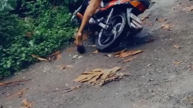 Bike Accident😭😭