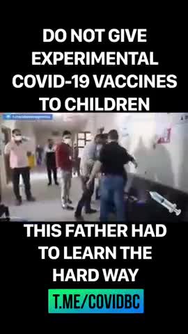 FATHER LEARNS THE HARD WAY. SON COLLAPSES AT THE VAX CENTER AND DIES ON THE WAY TO THE HOSPITAL.