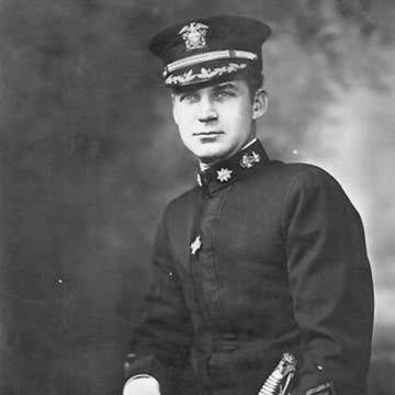 As the ship sinks Lt Comdr. Madison