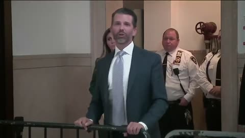 Donald Trump Jr. testifies as the first witness as the defense begins