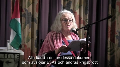 Sigyn Meder om Julian Assange och Yttrandefriheten