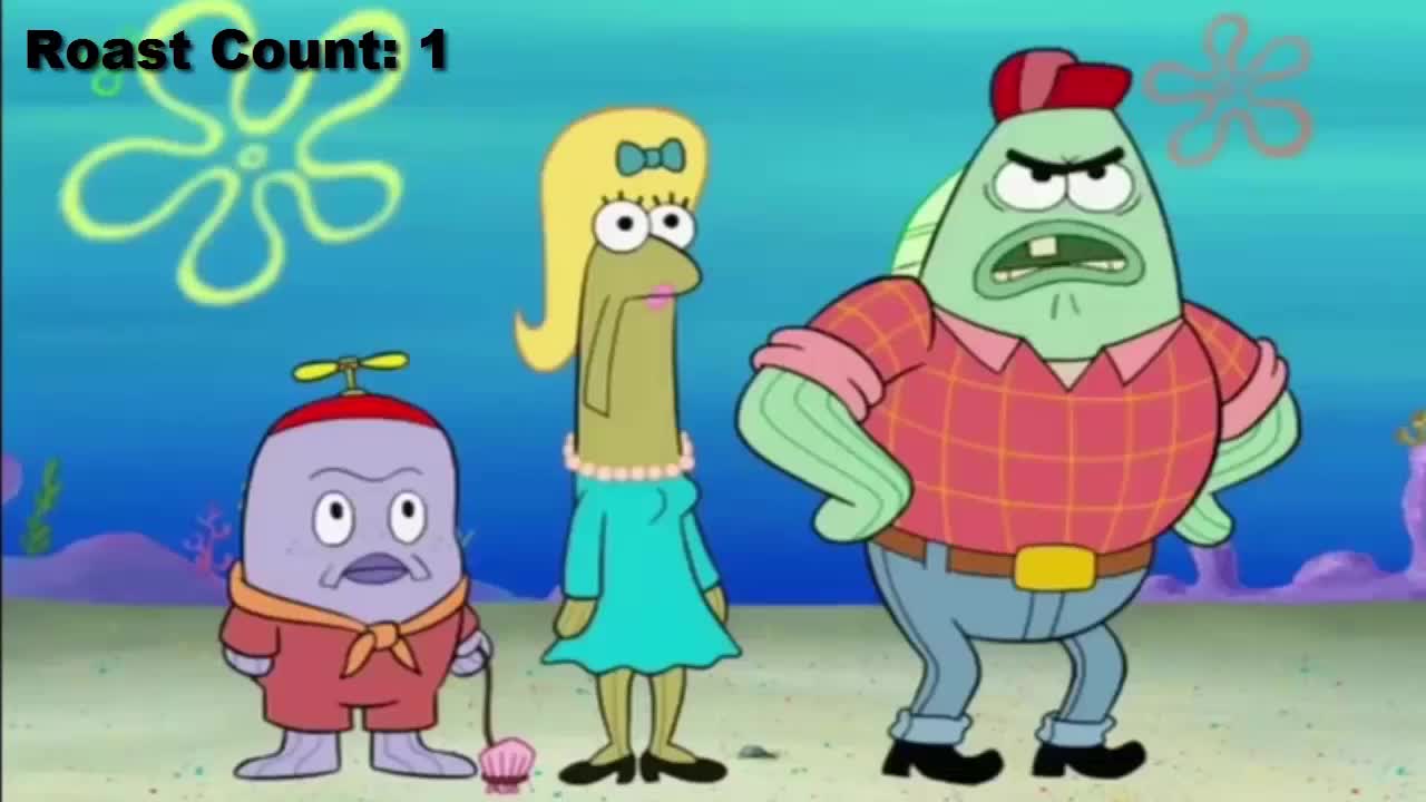 Plankton Roast's an Entire Family