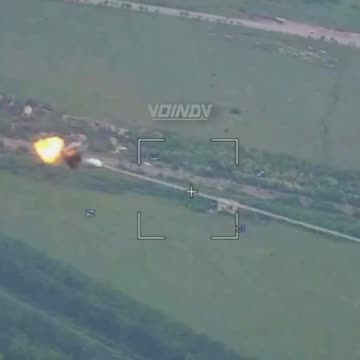 Russian air defense shoots down a UAF recon drone