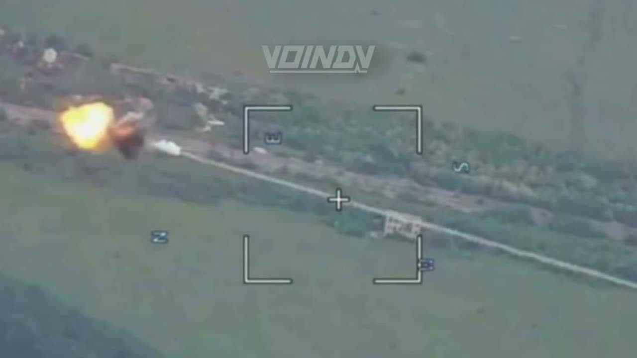 Russian air defense shoots down a UAF recon drone