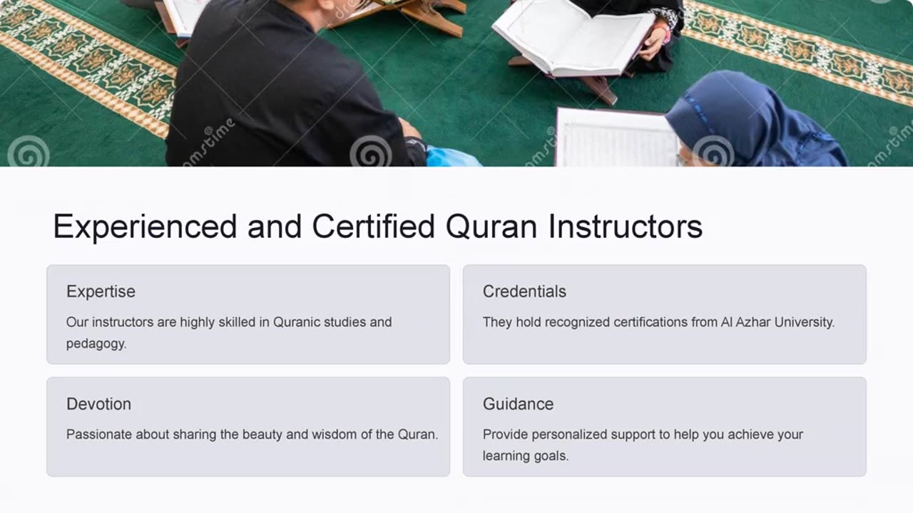 Free Quran Learning Online with Al Azhar Quran Teaching