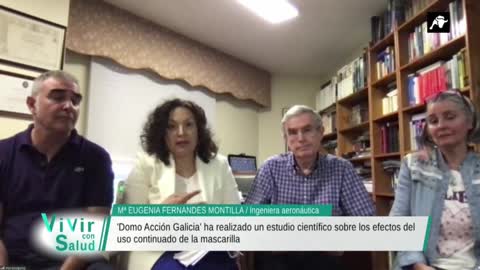 Vivir con Salud (Programa 30/07/2022) "Estudio pericial de Domo Acción Galicia sobre el impacto y la ineficacia de las mascarillas"