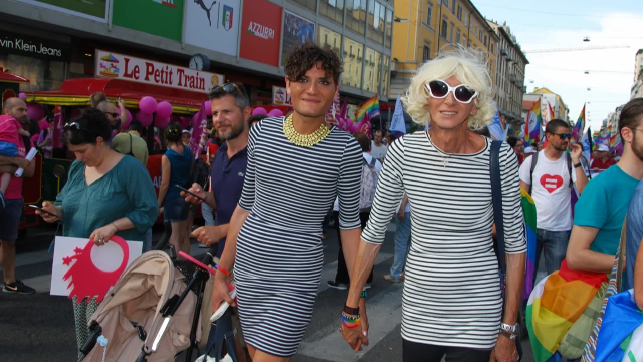 Milano Milan Italy Pictures 1 .2016 Pictures 2 Gay LGBTQIA+ Pride