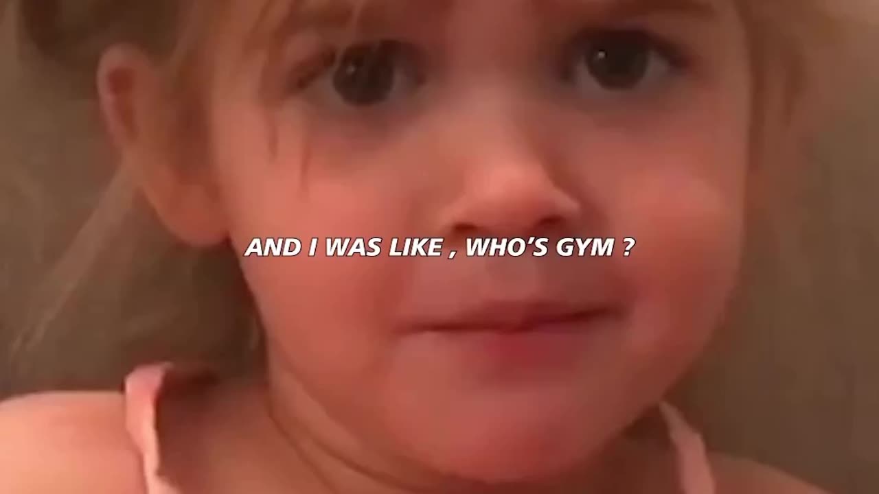 Cute girl angry