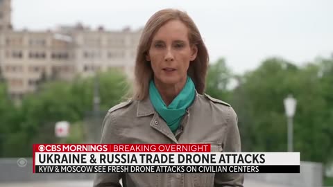 Moscow hit by drone as russia attack ukraine capital