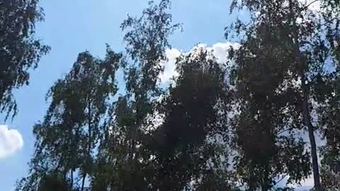 Himmel in Berlin am 31.07.2022 um 12:50 Uhr